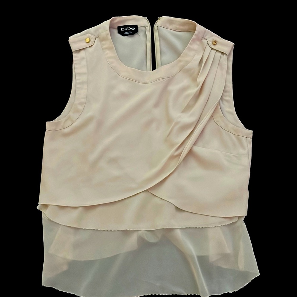 Small Bebe  dressy casual blouse